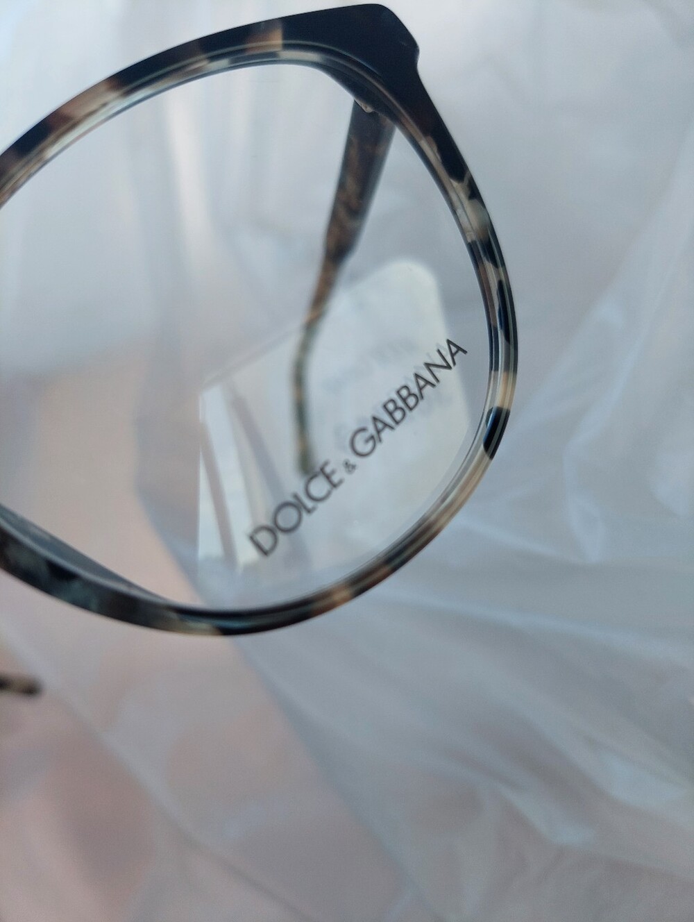 Authentic Dolce And Gabbana Clear Eyeglasses ( Display) VisionWorks - Picture 2 of 8